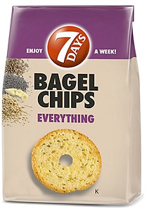 7 Days Bagel Chips - Everything