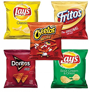 Chips By the Case (50 count) Snack Size