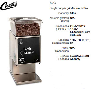 Low Profile Whole Bean Coffee Grinder