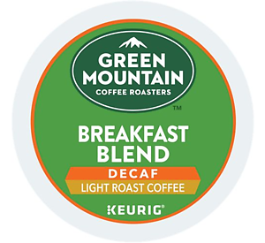 Green Mountain Coffee - Breakfast Blend Decaf - K-Cups (24 Count)