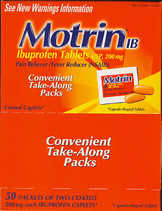 Motrin 50 Count - 2 Packs (From Medi-First) 