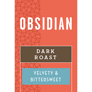 Caribou Coffee - Obsidian - Bold (Whole Bean) 2.5 Pounds 