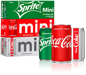 Coke Mini Cans (6 Pack)