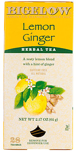 Bigelow Lemon Ginger Herbal Tea