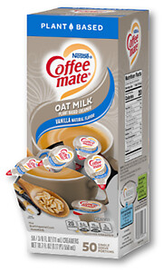 Coffee-Mate Plant Based - Vanilla Oat Milk (50 ct)