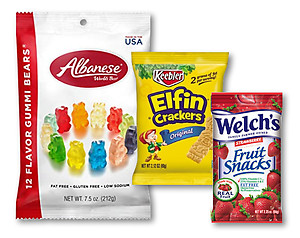 Gummies,Crackers & Chews (30 Count Variety Bag)