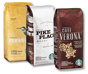 Starbucks Whole Bean Coffees (1b)