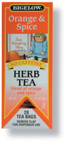 Bigelow Orange & Spice Herbal Tea