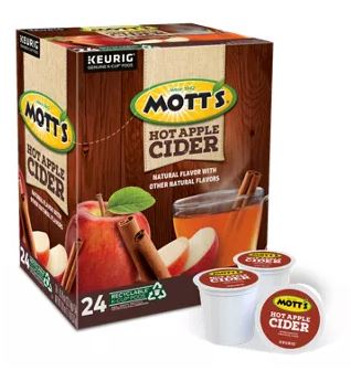 Mott's Hot Apple Cider - K-Cups (24 Count)