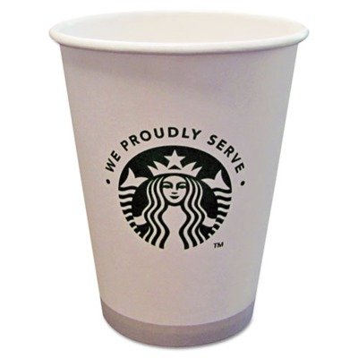 Starbucks Logo 12oz Paper Cup (50 count)
