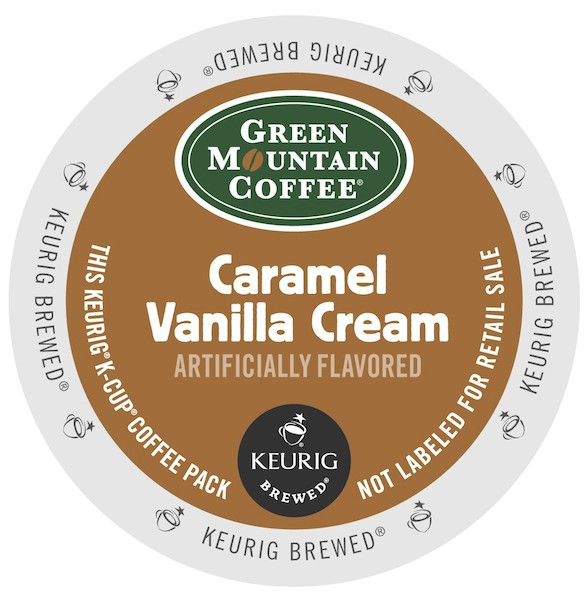 Anytime Coffeee. Green Mountain Coffee Caramel Vanilla Creme KCups