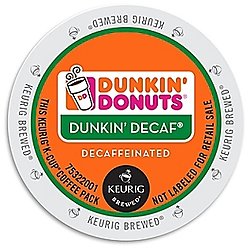 Dunkin' Donuts Coffee -Decaf K-Cups (22 Ct)