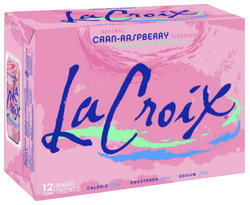 La Croix Cran-Raspberry Sparkling Water (12 Count Case)