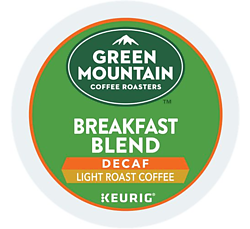 Green Mountain Coffee - Breakfast Blend Decaf - K-Cups (24 Count)