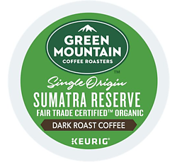 Green Mountain Coffee Sumatran Reserve K Cups 24 Count