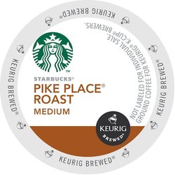 Starbucks Coffee - Pike Place Roast - K-Cups (24 Count)
