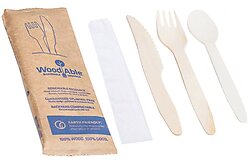 Woodable Eco Utensil Kits (Ind Wrapped)