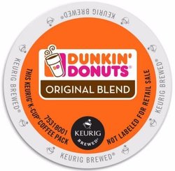 Dunkin Donuts Coffee Original Blend K-Cups (22 Ct)