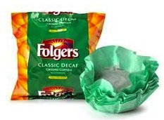 Folgers Decaf Filter Packs (40 count case)