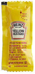 Heinz Mustard Packets (200ct)