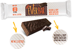 EverBar Dark Chocolate Wafer Bar (Non GMO)