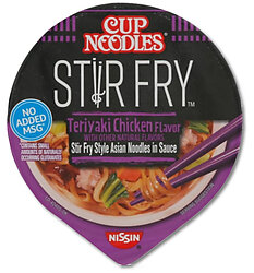 Nissan Cup Noodles Teriyaki Stir Fry Chicken