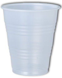 Plastic Cup PP Clear 240ml Ø7,34cm (100 Units)