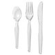 
Dixie Clear Utensils - Bulk Case - (1000 Count)